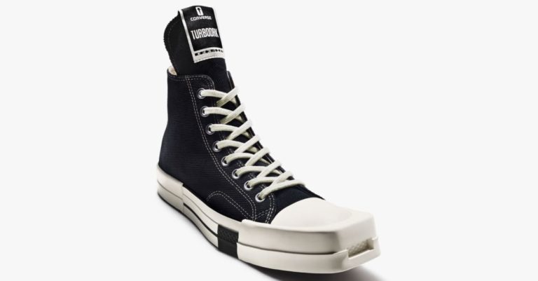 Converse and Rick Owens Reveal 'DRKSHDW TURBODRK' Chuck 70s