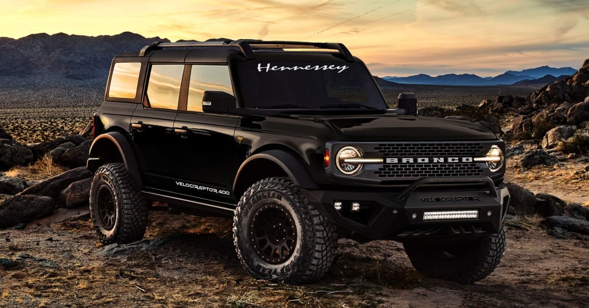 Hennessey Announces 'Velociraptor' Ford Bronco With Crazy OffRoad