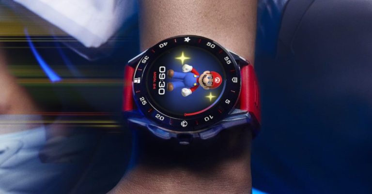 Tag Heuer x Super Mario Digital Watch Collab Celebrates Video Game Icon