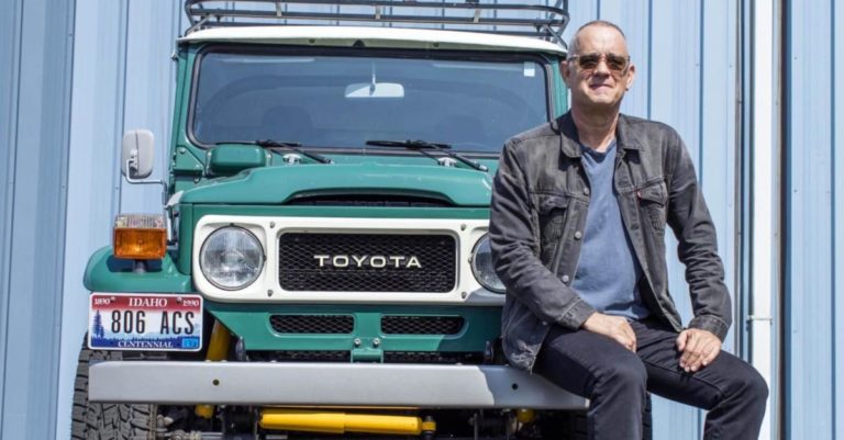 Tom Hanks Is Selling His Autographed Classic Toyota FJ40 Land Cruiser