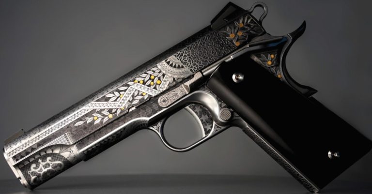Cabot Guns Celebrates 10 Years of Luxury Pistols Made From Meteorites and Damascus Steel