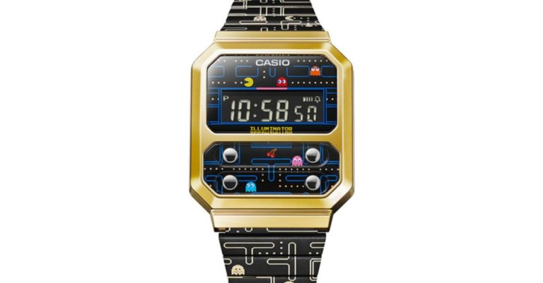 Casio Vintage Celebrates 40 Years of 'Pac-Man' With Throwback Watch