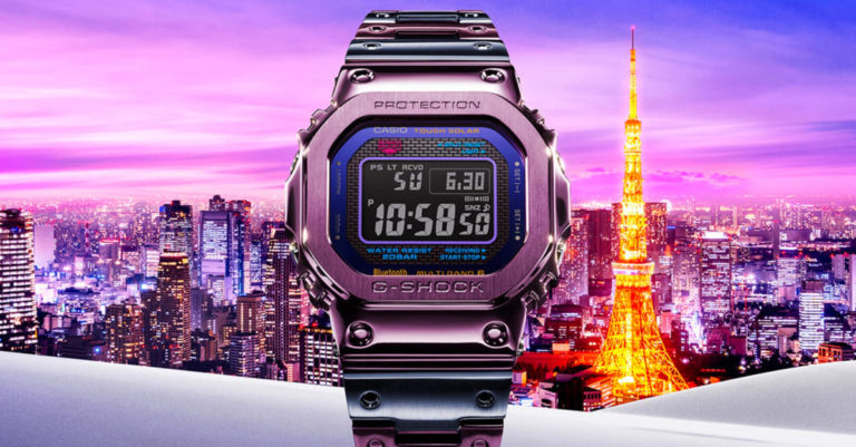 G-Shock's New Full Metal Watch Beams With Tokyo Twilight