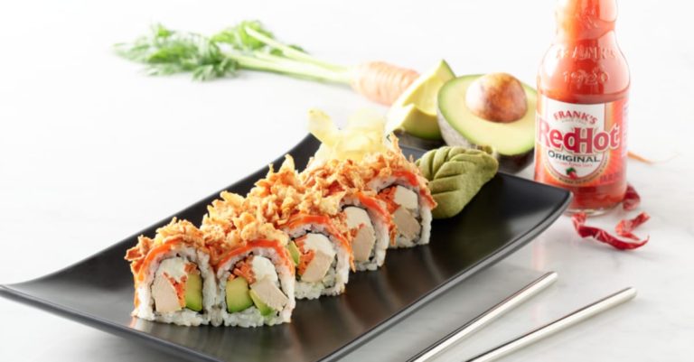 Buffalo Chicken Sushi Is Here Just in Time for Tailgating Season
