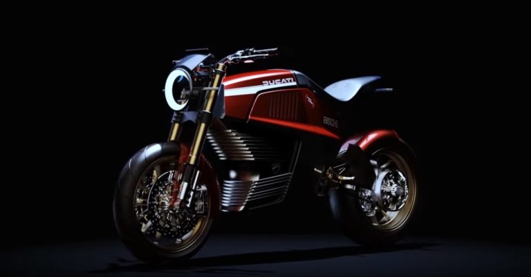 Italdesign Reimagines Classic Ducati 860 GT As Vintage Electric Motorcycle