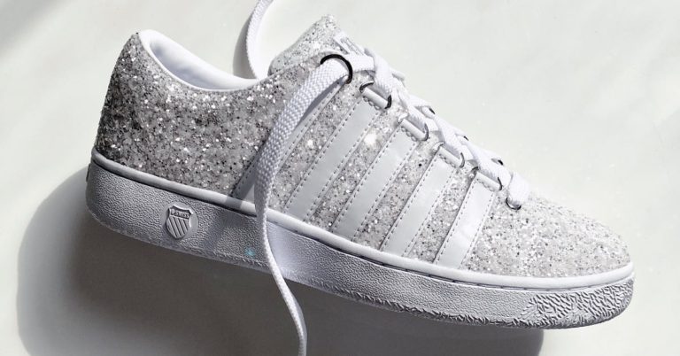 K-Swiss & Rapper YG Collab For Disco Ball-Inspired Sneakers