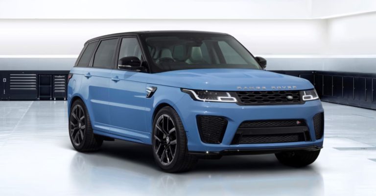 Land Rover Unveils Range Rover Sport SVR Ultimate Edition