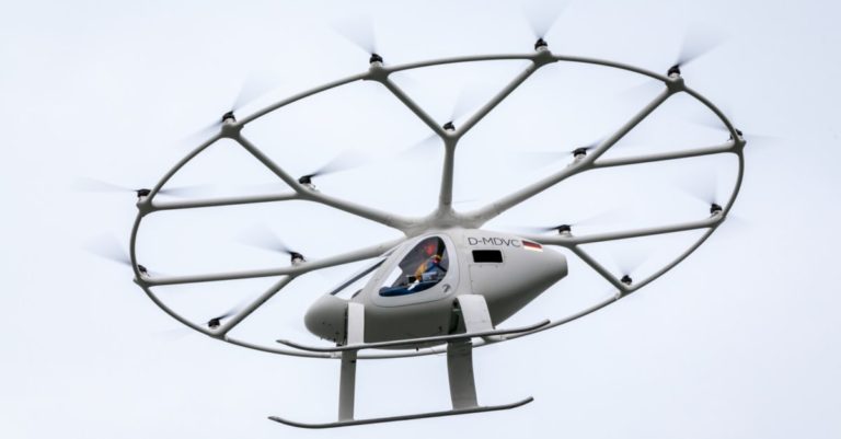 Watch the 'Volocopter 2X' Take First eVTOL Manned Flight in the U.S.