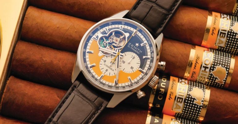 Zenith Celebrates Cohiba Cigars With Limited Edition Watch
