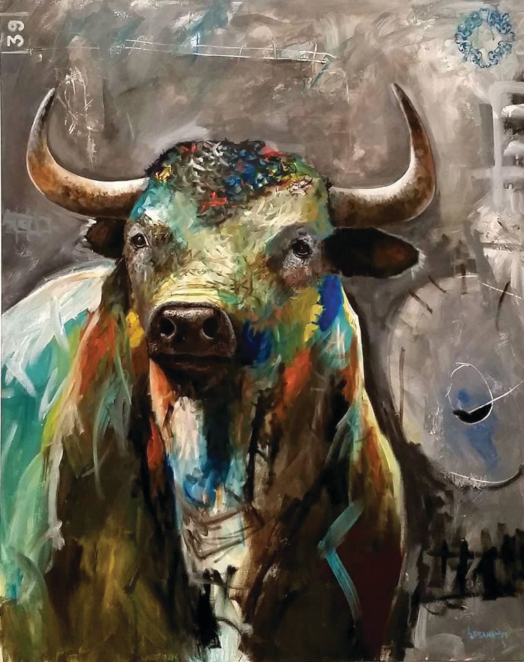 Painter Abraham Mojica is Bullish About Creating Great Art