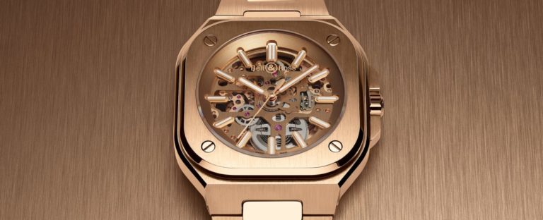 Bell & Ross' New Skeleton Watch Is Made With 155 Grams of Glorious Gold