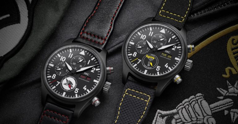 IWC Launches Line of Iconic New Pilot's Watches Inspired By U.S. Navy Squadrons