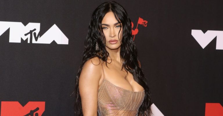 Megan Fox Reveals Inspiration For Viral 'Naked Dress' at 2021 MTV Video Music Awards