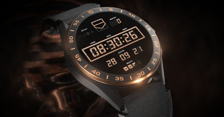 The Tag Heuer Bright Black Edition Brings Luxury To the Smartwatch Game
