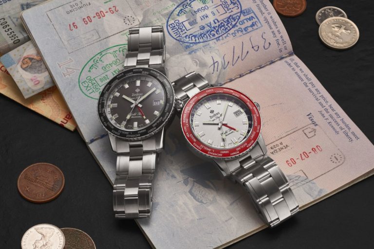 Zodiac's Super Sea Wolf World Time Watch Is Designed For Global Travelers