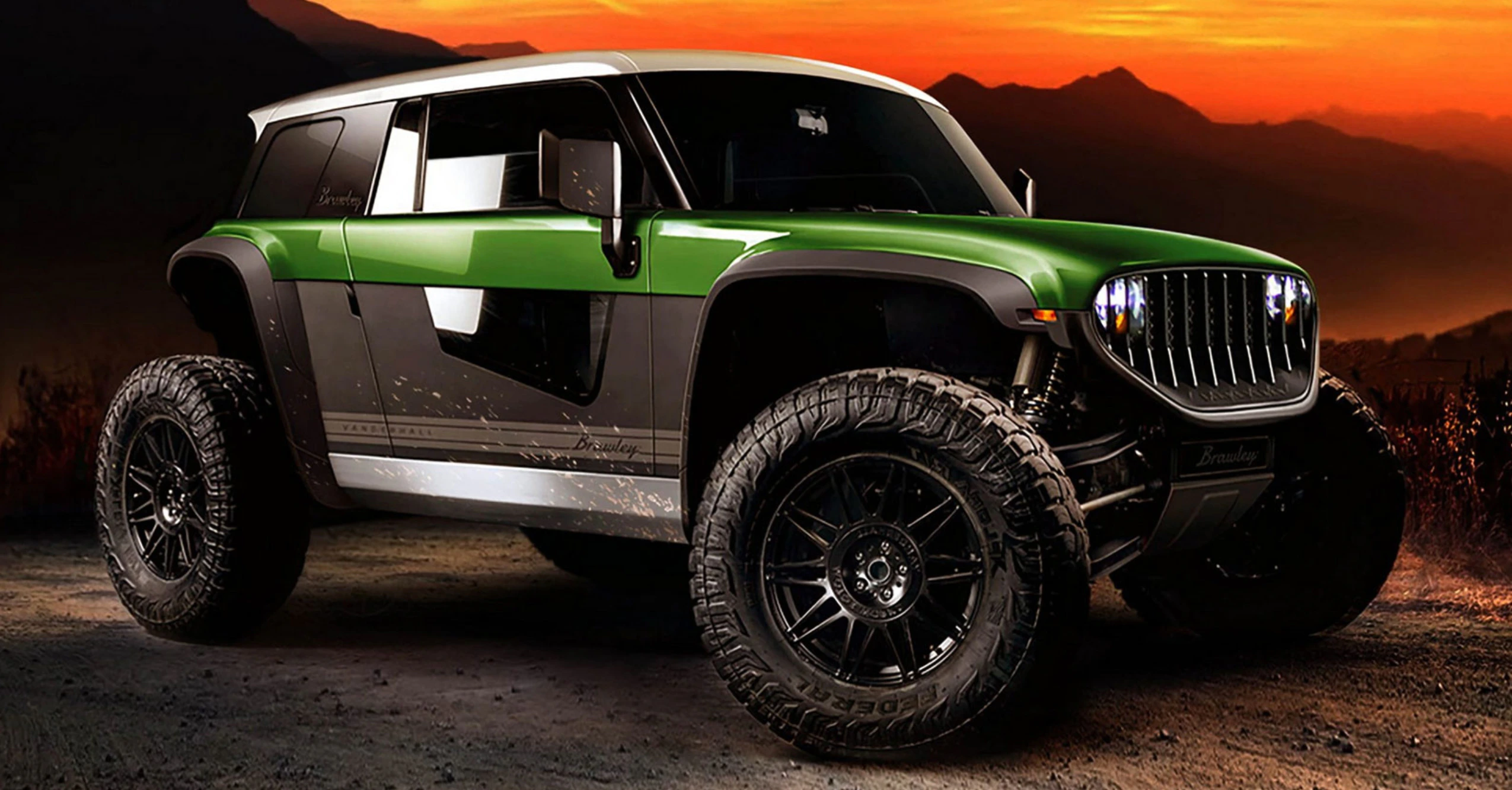 Meet the Eye-Popping Electric ‘Brawler’ 4×4 That Costs Less Than $35,000