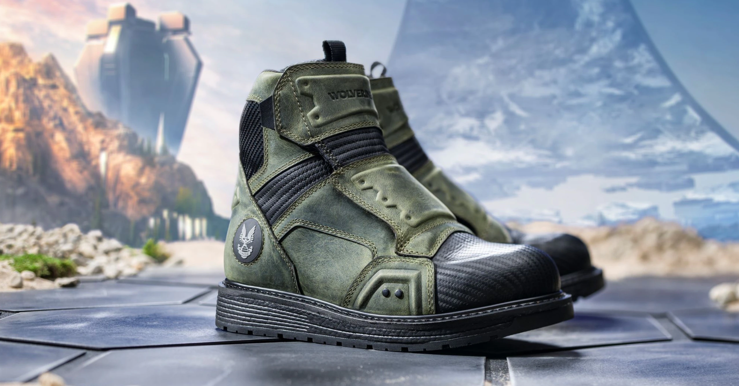 Wolverine’s Master Chief Boots Let You Step Into ‘Halo’ Fighter’s Shoes