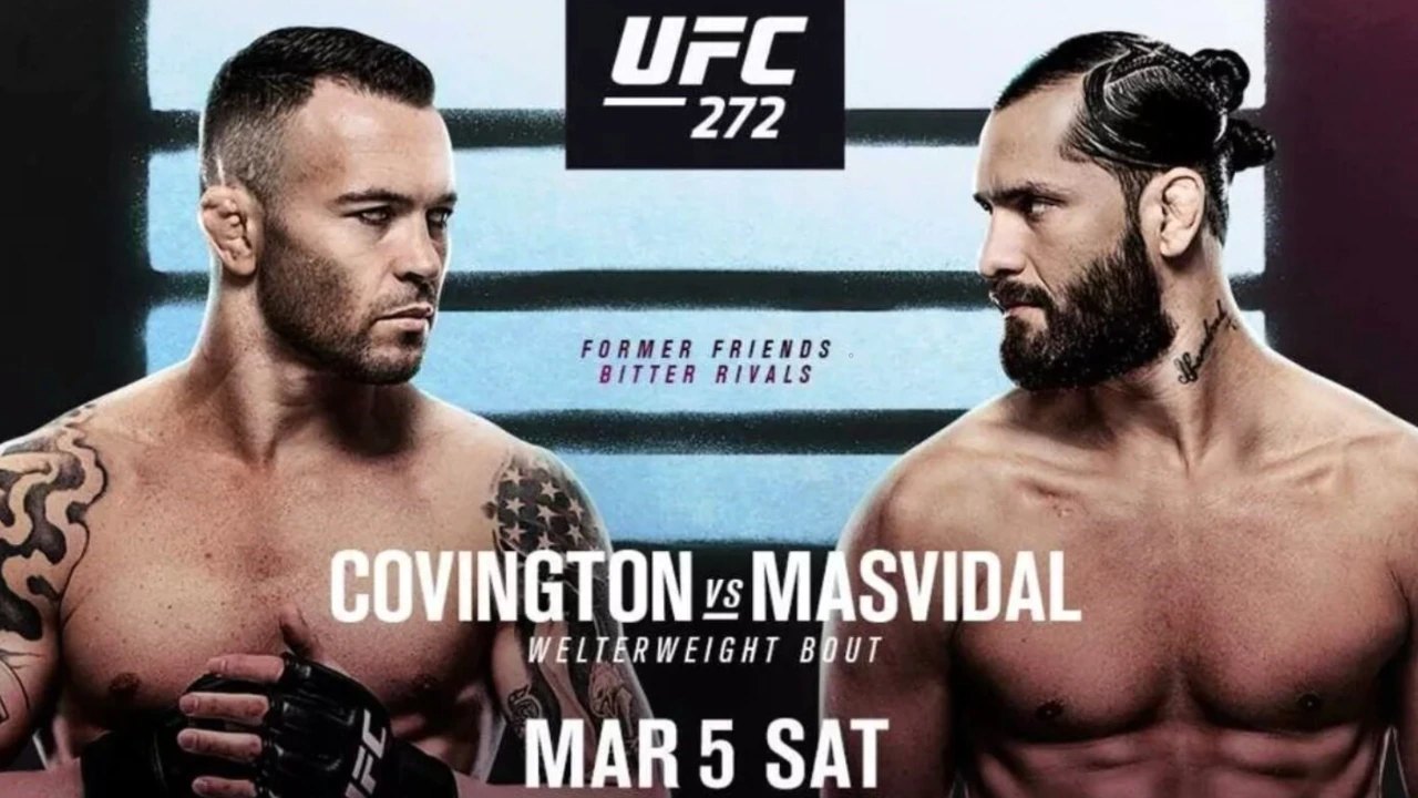 UFC 272—Colby Covington Vs. Jorge Masvidal: Fight Card, PPV Price, Betting Odds, Date, Location & More