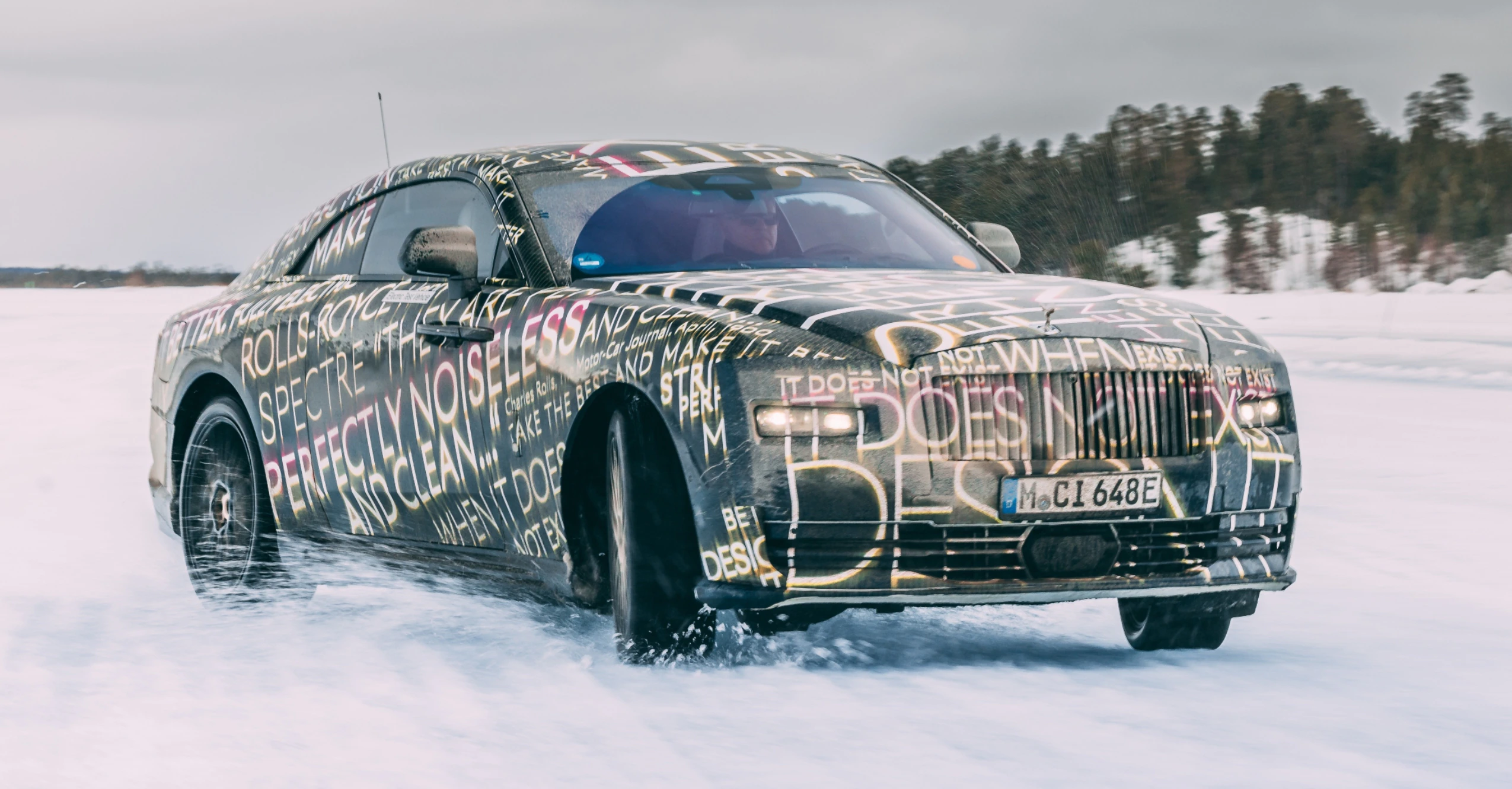 Watch The First All-Electric Rolls-Royce Take On Arctic Temps In Winter Testing