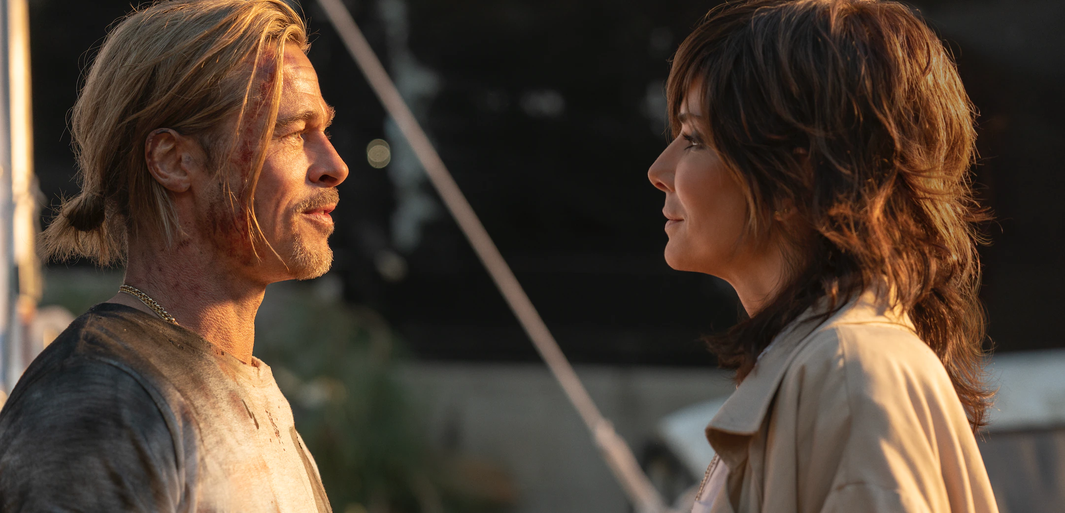 Sandra Bullock And Brad Pitt Are On A Lethal Mission In Latest Assassin-Filled ‘Bullet Train’ Trailer