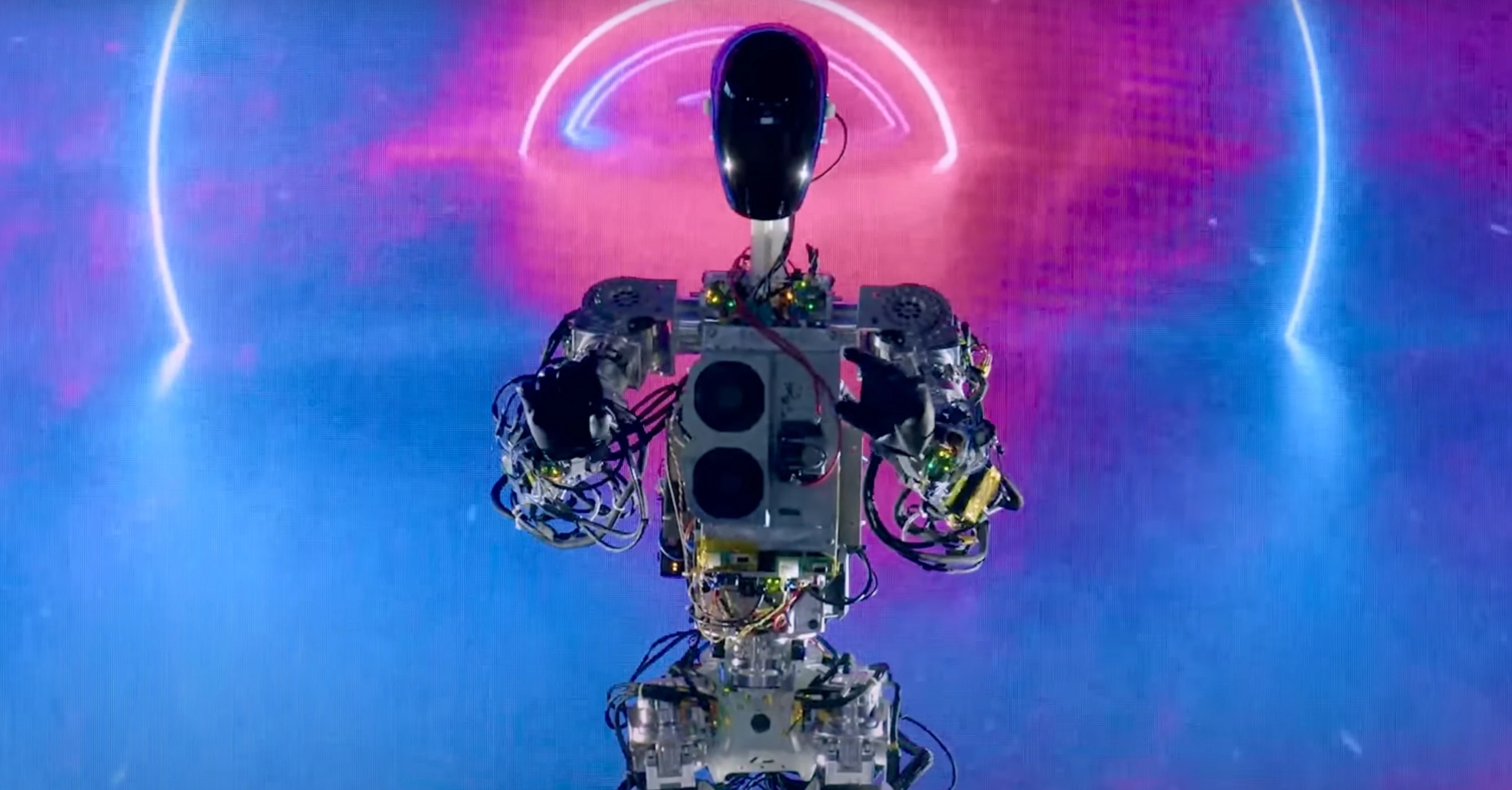 Elon Musk Reveals Tesla’s Humanoid Robot Optimus