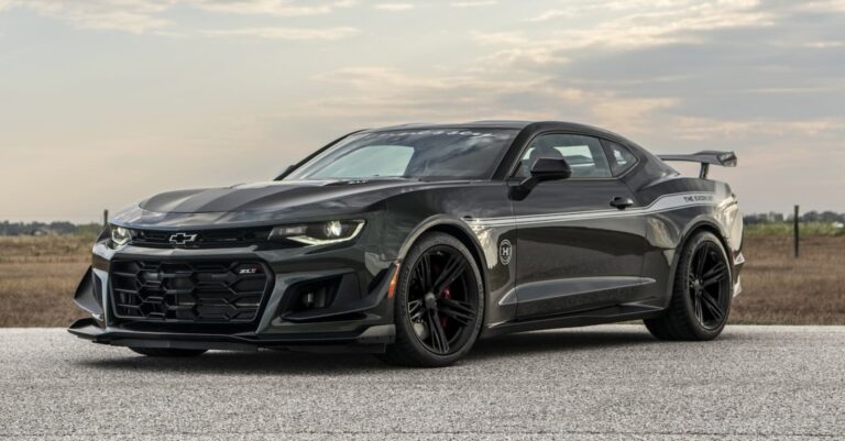 Hennessey’s Final ‘Exorcist’ Camaro ZL1 Is A 1,000-HP Speed Demon