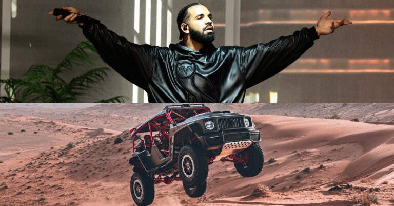Drake Just Bought This Bonkers 900-HP Brabus Crawler Dune Buggy